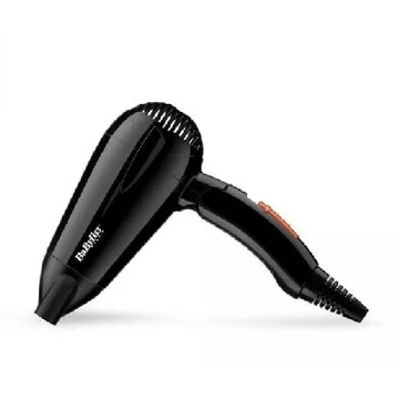 BaByliss 5344E Utazó hajszárító összecsukható nyéllel, 2000W, Fekete