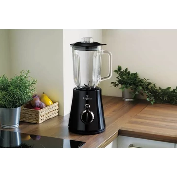 Berlinger Haus BH/9442 1,5 L Turmixgép, 600W,  2 sebesség és impulzus funkció, Fekete- Ezüst
