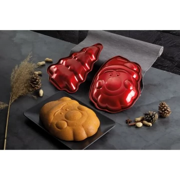 BERLINGER HAUS BH/6947 2 db karácsonyi sütőforma, Metallic Line Burgundy Edition