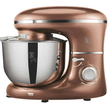 BERLINGER HAUS BH/9197 Konyhai robotgép, 1300 W, 6 l keverőtál, 6 fokozat, Metallic Line Rose Gold Edition