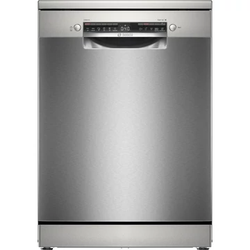 Bosch SMS4HVI02E Serie 4 Szabadonálló kondenzációs mosogatógép, 60 cm, 14 teríték, 6 program, D energiaosztály, iNOX