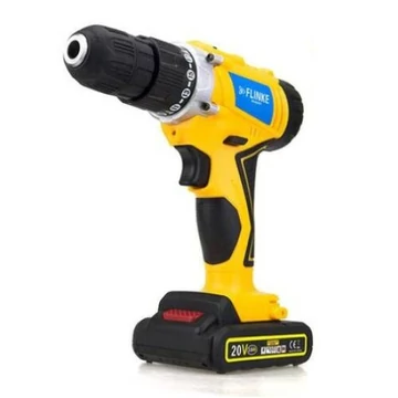 Flinke FK-8013 akkumulátoros fúró csavarozógép, 24 V, 78 részes, 2 db akkumulátorral, kofferben