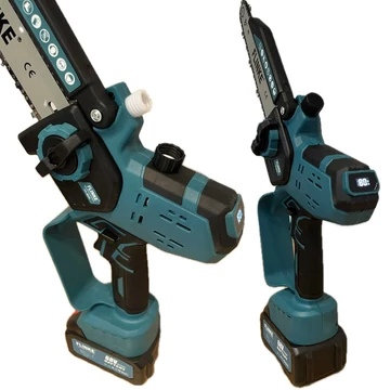 Flinke FK-8040 elektromos láncfűrész 2 DB 68V akkumulátorral, olajzással és LCD kijelzővel