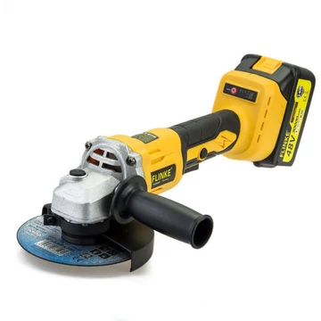 Flinke FK-8027 Akkumulátoros sarokcsiszoló Flex, 1200 W, 48 V, 125 mm korongméret, 2db akkumulátorral, kofferben