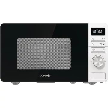 Gorenje MO20A3W digitális mikrohullámú sütő, 800 W, 20 L, fehér
