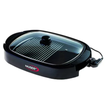Hauser GR-150 fekete asztali elektromos grill