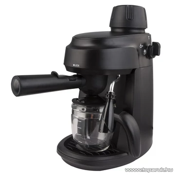 Hausmeister HM6206 eszpresszó kávéfőző, 800W, 3,5 bar, 0,24 l vízszint jelzős tartály, 2-4 személyre