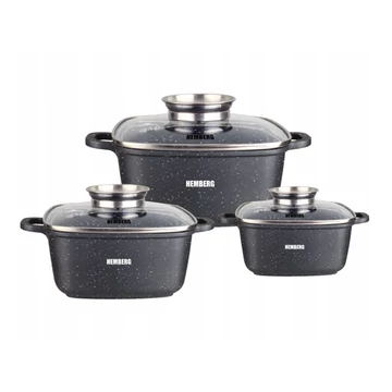 HEMBERG HEM-7017 6 DB KERÁMIA MÁRVÁNY EDÉNY SZETT