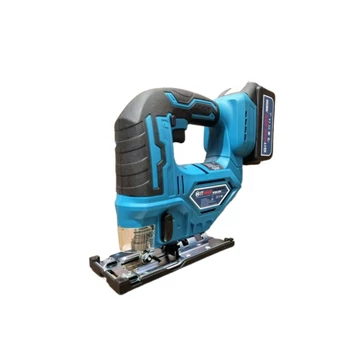 Hitman HT/QXJ-62V8 2 akkumulátoros dekopírfűrész, 62V/4000 mAh, 26 mm lökethossz, 2 fokozat, 0-3000/perc fordulat, 100 mm-es fűrészlap hossz