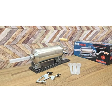 Hitman 5,5 kg-os kolbásztöltő és hurkatöltő gép, rozsdamentes HT-HRK-3302H