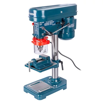 Hyundai HYD-350B Állványos fúró gépsatuval, 400W, Motor ford/perc 1700, Fúrótokmány ford/perc 620-2620, 5 sebességi fokozat