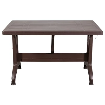 IRIS GF-1000BR Stable barna műanyag asztal 70x120cm