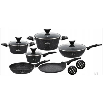 KLÖNBERG KB-4033 PREMIUM 12 részes edénykészlet