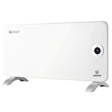 Orion OPH-22W WIFI panel hősugárzó, 2000 W, LED kijelző, Beépített WiFi, 24 órás időzítő, Túlmelegedés elleni védelem, IP24 védettség, Távirányító, Fehér