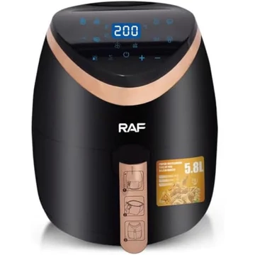 RAF R.5234 Air Fryer, 5,8L 1500W, Fekete