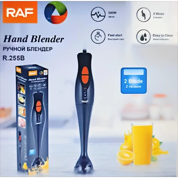 RAF R.255 Botmixer, 300 W, Erős és Hatékony, Fekete