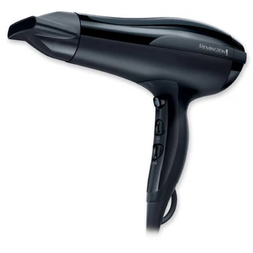 Remington D5210 hajszárító, 2200 W, 2 sebesség fokozat, Hideg levegő gomb, Fekete