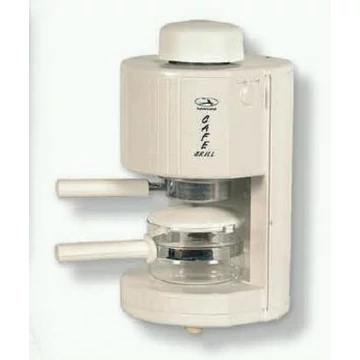 Szarvasi SZV623 Eszpresszó kávéfőző, Csésze kapacitás 6, Teljesítmény 800 W, Maximális nyomás 3 bar, Víztartály kapacitás 0,6 L, Fehér