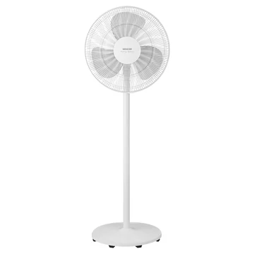 Sencor SFN 4060WH 2in1 Álló ventilátor, 40 cm, 50W, 80°-os oszcilláló vízszintes mozgás, 3 sebességfokozat, Fehér