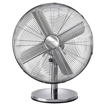 Sencor SFE 4040SL asztali ventilátor, 40 cm, 50W, Oszcilláló funkció, Dönthető, 3 fokozat, Ezüst
