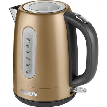Sencor SWK 1777CH Rozsdamentes acél Vízforraló, 1.7 L, 2150 W, 360°-os STRIX középcsatlakozó, Pezsgő