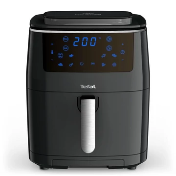 Tefal FW201815 Forrólevegős sütő 3in1-ben, Fritőz, Grillező és Gőzfőző, 5,6 L,1900W, 7 automatikus program, Fekete