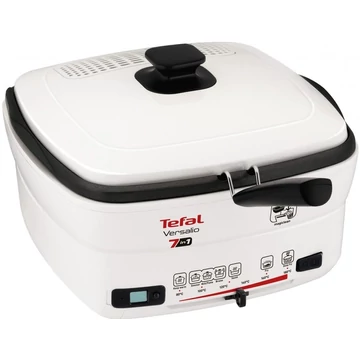 Tefal FR490070 Versalio Univerzális multifunkciós olajsütő 7in1, 1600W/230V, 2 liter, Fehér