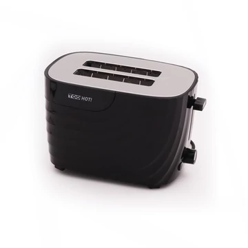 TOO TO-2SL104B-700W 2 szeletes kenyérpirító, 220-240V/ 50 Hz, fekete