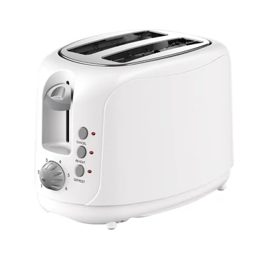 TOO TO-2SL-110-W 2 szeletes kenyérpirító, 800W, 6 pirítási szint, Fehér