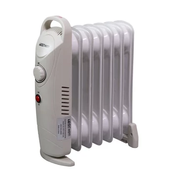 TOO OFR-7-700-120 7 tagú elektromos olajradiátor, 700W, 1 fűtési fokozat, Termosztát, Túlmelegedés elleni védelem, Szürke