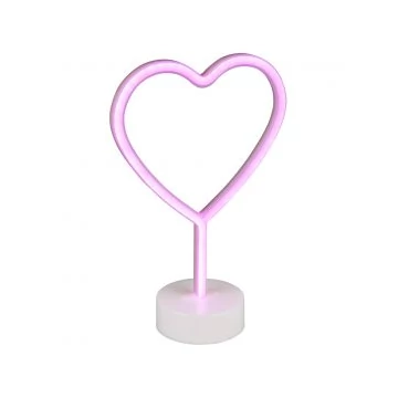 TRIO R55210101 Heart 30,5 cm USB asztali lámpa