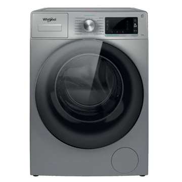 Whirlpool W6 W945SB EE 9 kg elöltöltős mosógép, Szabadonálló, Elöltöltős, Energia osztály B, Mosási hatékonyság A, Szárítási hatékonyság B, Max. centrifuga fordulat 1400 ford./perc, INOX