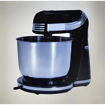 Zurrichberg  ZBP/7644 Konyhai Robotgép + 2 Keverőszár ( Habverő, Tészta Horog), 500W, 3L, Fekete-Ezüst