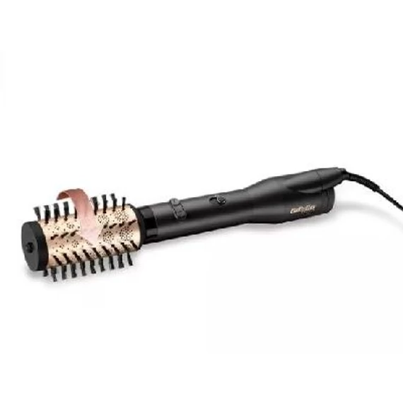 BaByliss AS970E Forgókefés, meleglevegős hajformázó 650W, 4 tartozék, Fekete/Arany