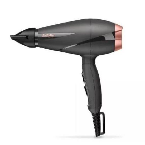 BaByliss 6709DE Ionos Hajszárító 2200W AC Motor diffúzor, Szürke/Rosegold