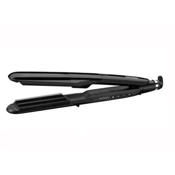 BaByliss ST492E Steam Straight Gőzölős hajvasaló, kerámia bevonat, Fekete