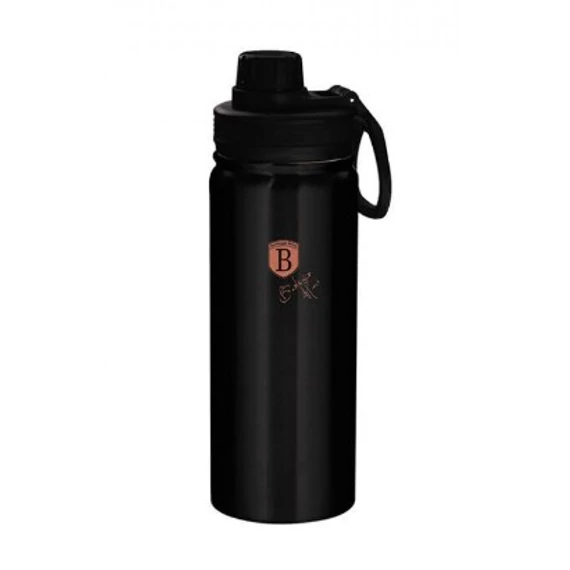 BERLINGER HAUS BH/7758 Ivópalack, kulacs, 540 ml, Fekete-Rose Gold
