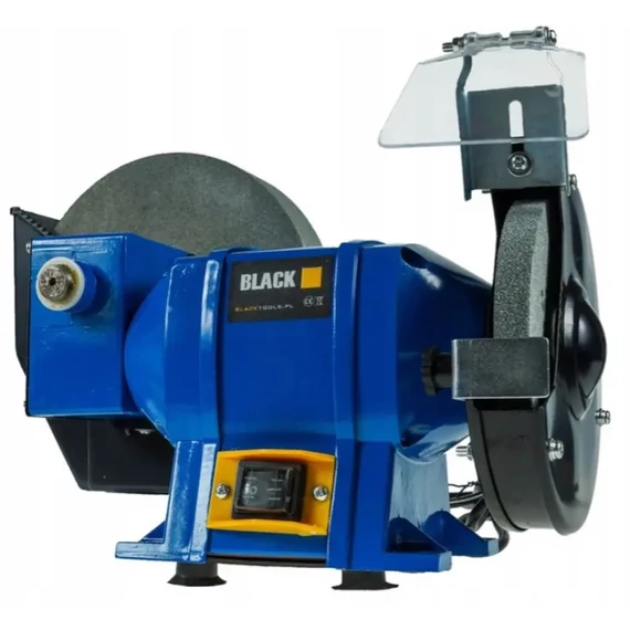 Black 46503 kettős vizes köszörűgép, 1850 W, 200 mm, 2950 fordulat/perc