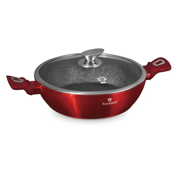 Blaumann BL-3984 Collection, Alacsony Lábas, Fedővel, 3,8L 28 cm, Burgundi