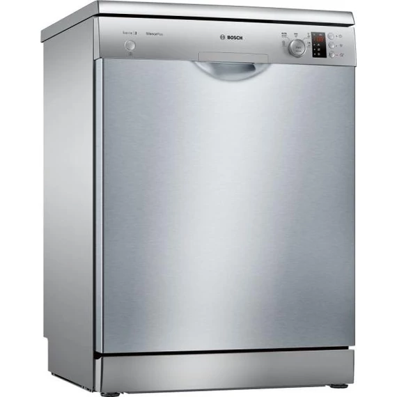 Bosch SMS25AI07E Szabadonálló Kondenzációs mosogatógép Serie2, 12 teríték, E Energiaosztály, 5 program , Inox