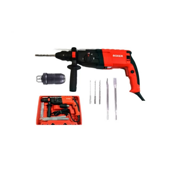 Boxer SR-058 sokoldalú furókalapács, 900W elektromos szerszám, Fordulat percenként 1450 RPM