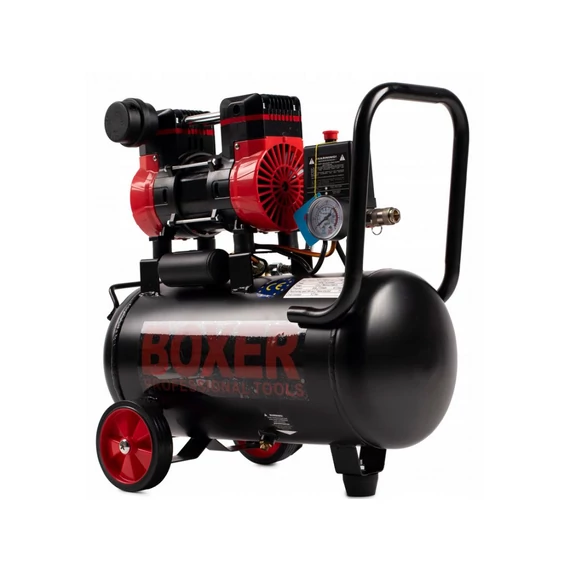 Boxer BX-1017 Olajmentes kompresszor 50 L, 8 bar, 2,90 kW, 2.4 LE, 105 L/perc, 2 dugattyús