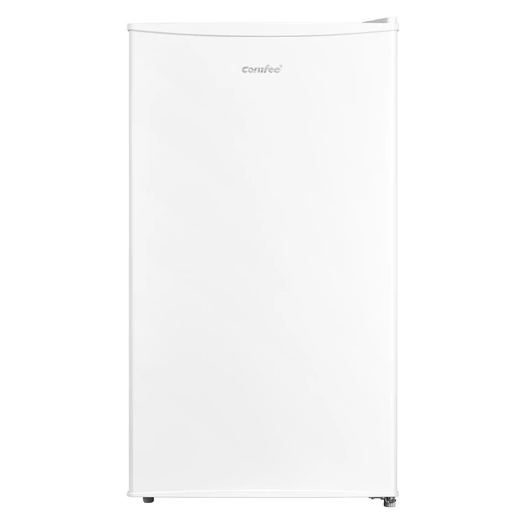 Comfee RCD132WH2 egyajtós hűtőszekrény, 93 L, Hűtés típusa statikus, Energiaosztály E, Vezérlés belső gomb, Hűtőrendszer egykörös, Ajtó megfordítható, Fehér