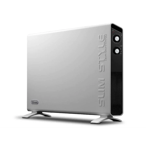 DeLonghi HCX3120FS konvektor, 2000 W, 3 teljesítmény fokozat, HI-FI technológia, 24 órás időzítő, Termosztát, Hőfokszabályozó, Túlmelegedés elleni védelem, Fagyálló funkció, Szürke