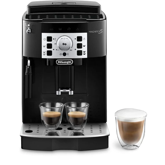 DeLonghi ECAM22.115.B Magnifica S Compact Automata Kávéfőző 1450W, 15 BAR, 1.8l, Fekete