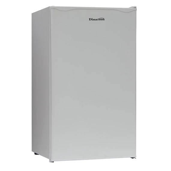 Dimarson DM 90 egyajtós hűtőszekrény, 81 Liter hűtő, 10 Liter fagyasztó, Fehér 