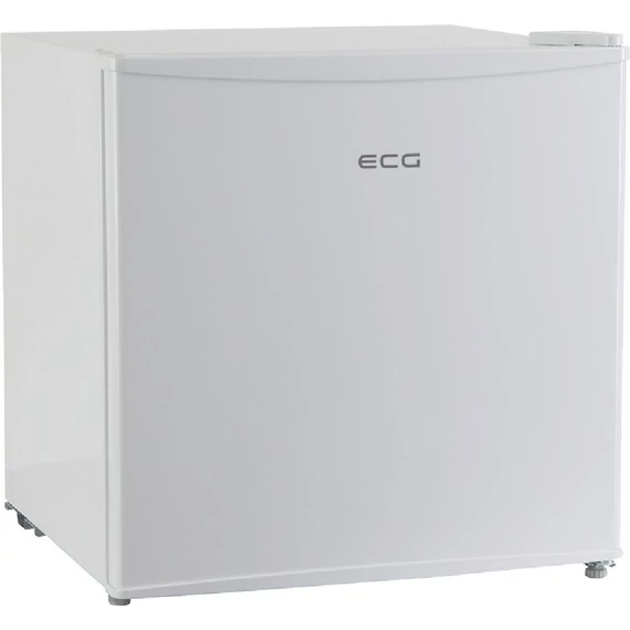 ECG ERM 10470 WF egyajtós mini hűtőszekrény, F energiaosztály, 43 Liter hűtő, 4 Liter fagyasztó, Fehér