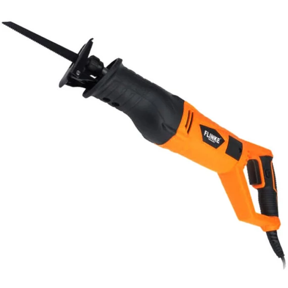 Flinke FK-OF-8029 Elektromos orrfűrész fához és fémhez, 1600 W, 150 mm fűrészlap hossz, 900-3300 fordulat/perc állítható fordulatszám