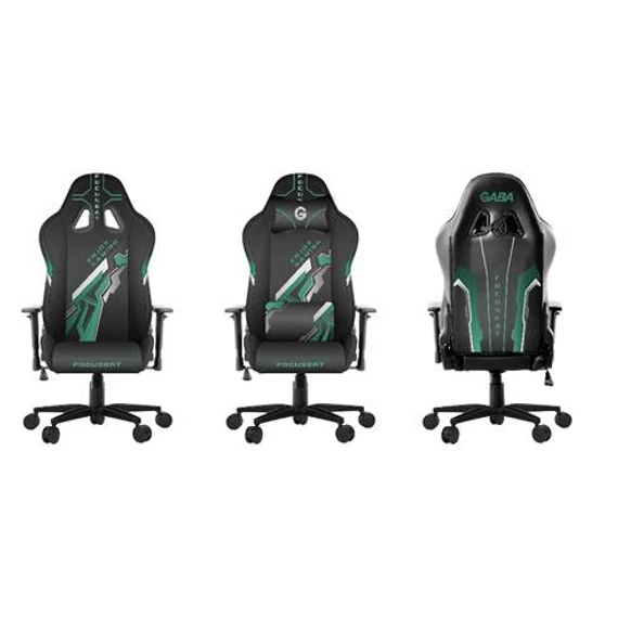 GABA Astronave Gamer szék, Fekete-Zöld