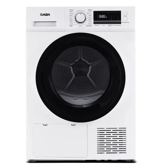 GABA MTD-G80  8 kg  hőszivattyús  szárítógép, A++ osztály, magyar nyelvű kezelőpanel